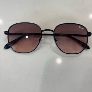 Quay Australia Black Frame with Brown Lenses Sunglasses